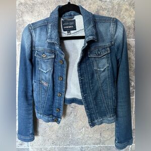 DIESEL Ladies Women's Size Extra Small Blue Jean Jacket